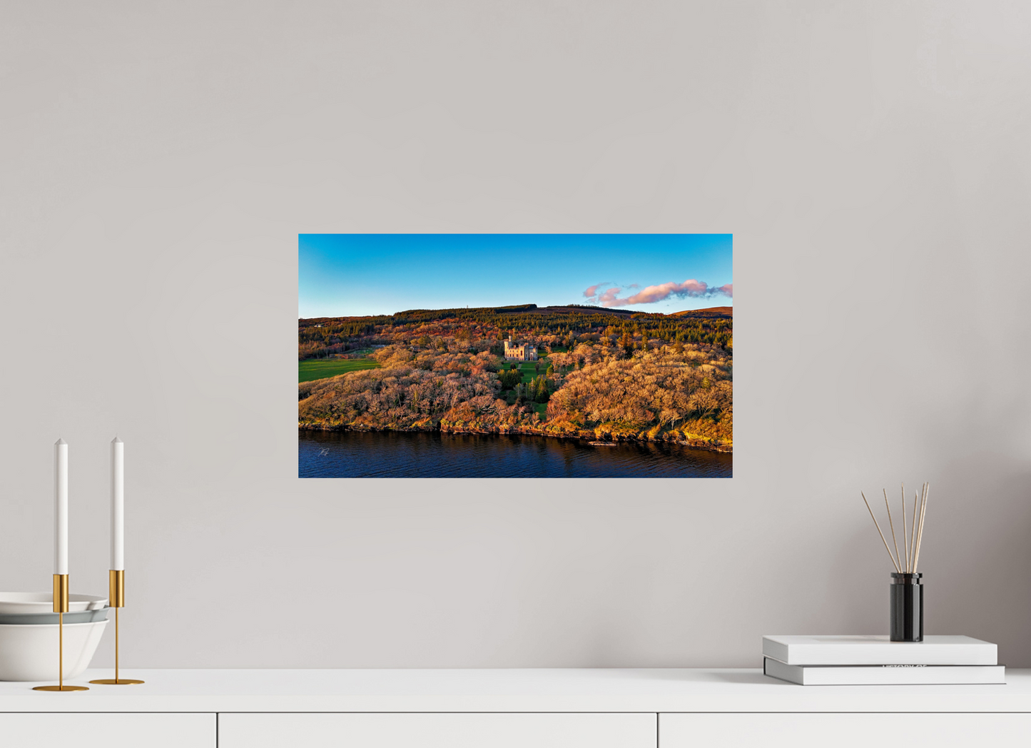 Dromore Castle Print