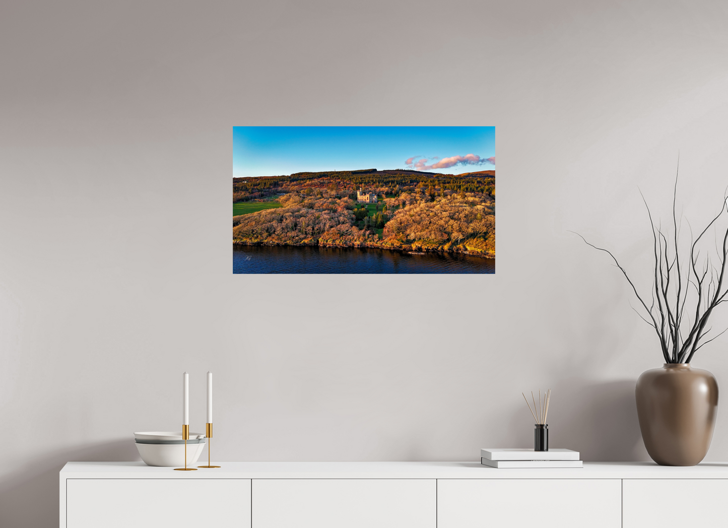 Dromore Castle Print